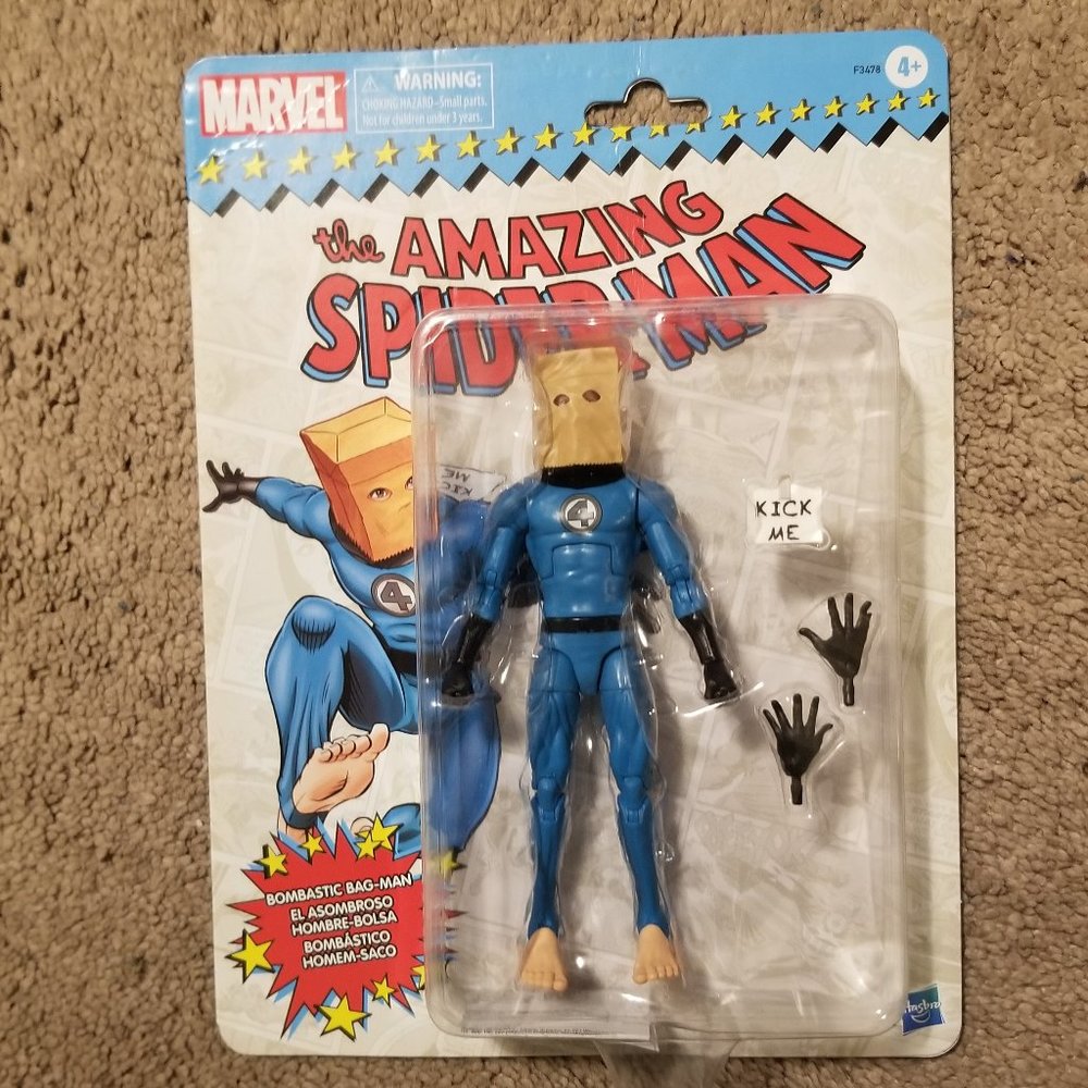 MARVEL LEGENDS SERIES BOMBASTIC BAG-MAN
